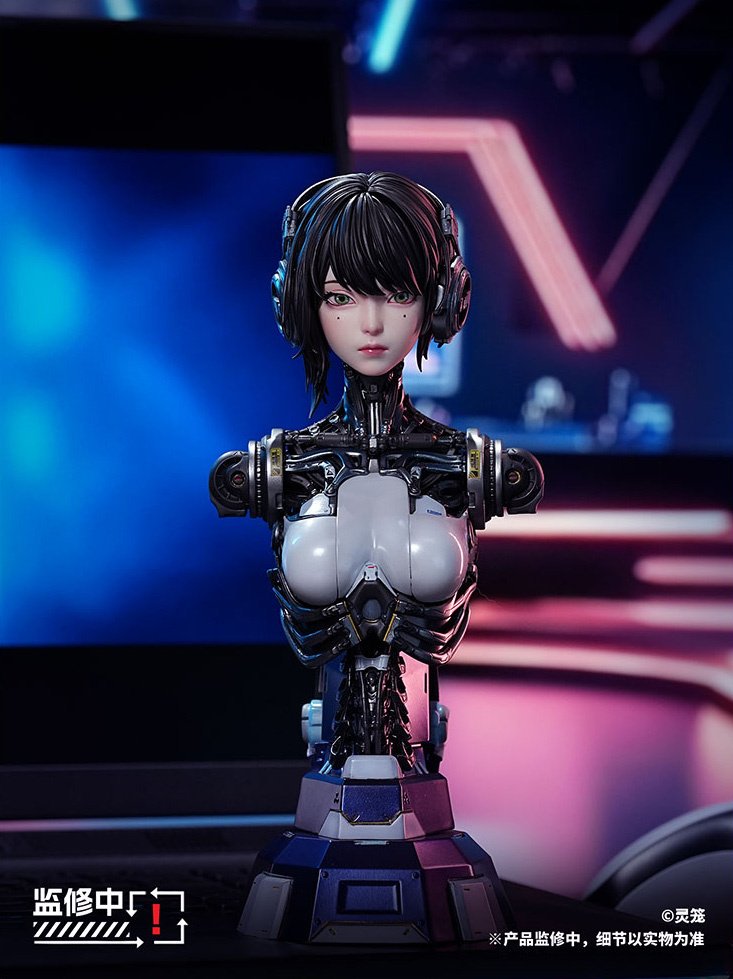 Ling Cage Ash 1/4 Scale Bust Figure w/ Bonus: Chibi Character