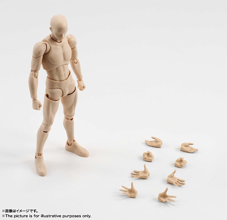 S.H.Figuarts Man (Pale Orange Color Ver.): Bandai - Tokyo Otaku