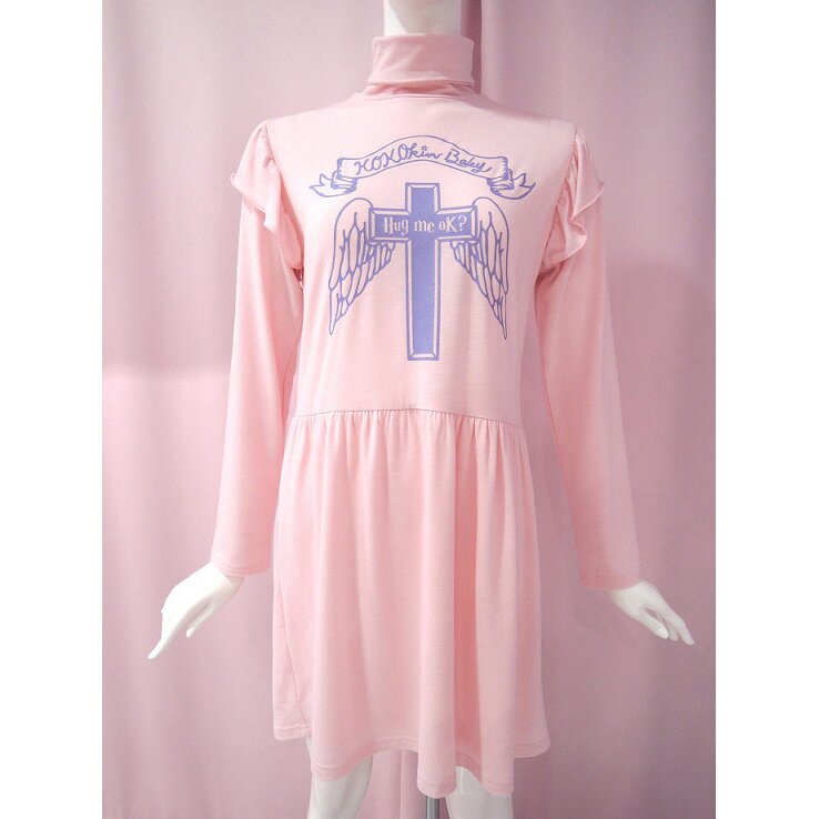 TW 垣つぐみ 蒸し暑い Modal Long Dress ブラック