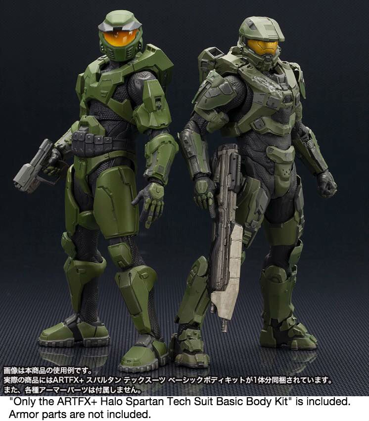 ArtFX+ Halo Spartan Tech Suit Basic Body Kit: KOTOBUKIYA - Tokyo Otaku ...