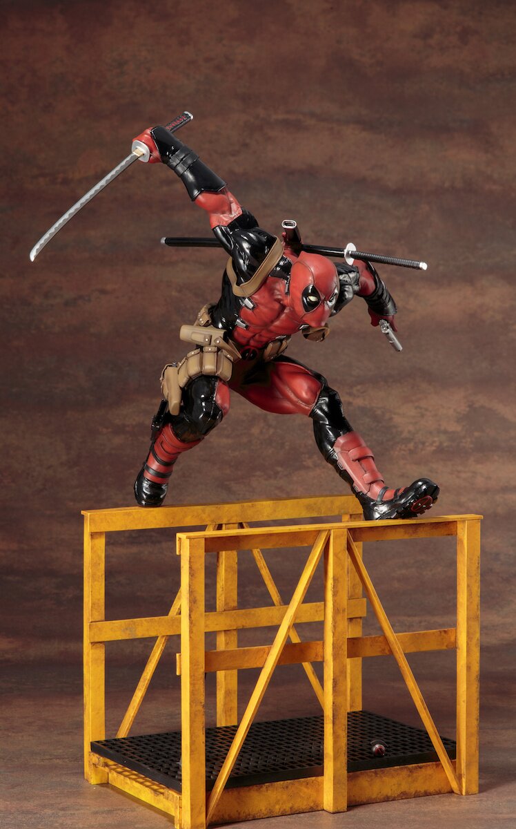 MARVEL - 【中古品】ARTFX+ デッドプール MARVEL NOW! Amazon.com: Kotobukiya Deadpool Marvel Now ArtFX+ Statue
