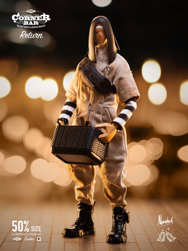 COME4ARTS Corner Bar コーナーバー アクション フィギュア Corner Bar Series Marshall 1/9 Scale Action Figure - Tokyo Otaku