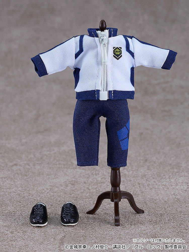 Nendoroid Doll Outfit Set: Church Choir Blue - Includes Hat, Top, Shorts, Socks & Magnetic Boots (Figure Not Included)