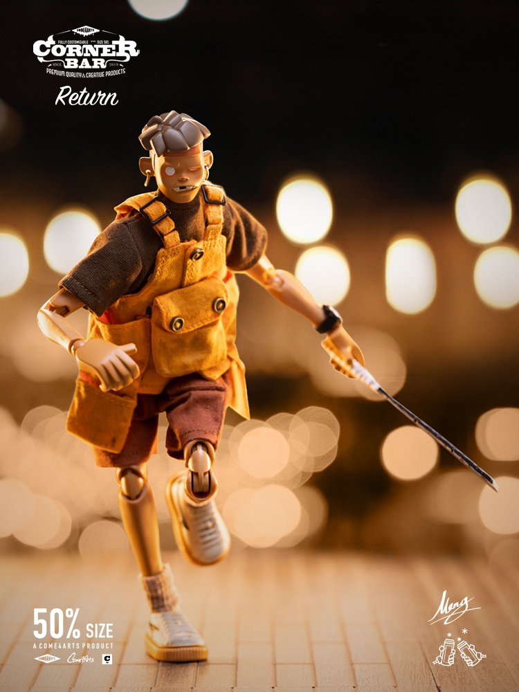 COME4ARTS Corner Bar コーナーバー アクション フィギュア Corner Bar Series Meng 1/9 Scale Action Figure - Tokyo Otaku Mode