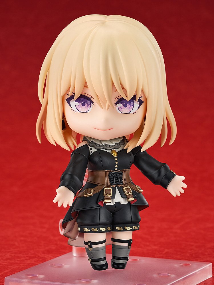 Nendoroid Doloris - tampilan tiga face plate dan aksesoris