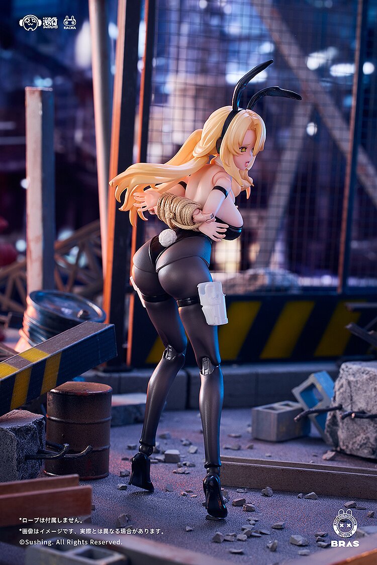 BUNNY RAPID ACTION SQUAD Guardian エレーナ Bunny Rapid Action Squad Guardian Erena 1/12 Scale Articulated