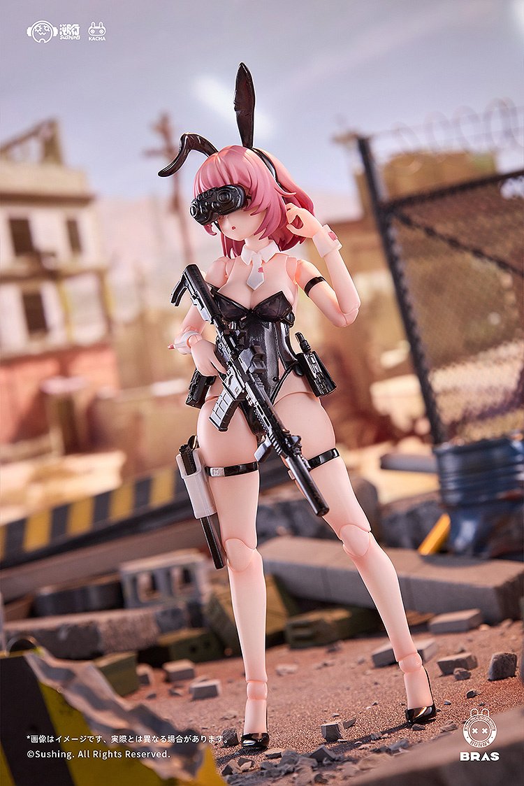 Bunny Rapid Action Squad Commando Belka 1/12 Action Figure - Tokyo