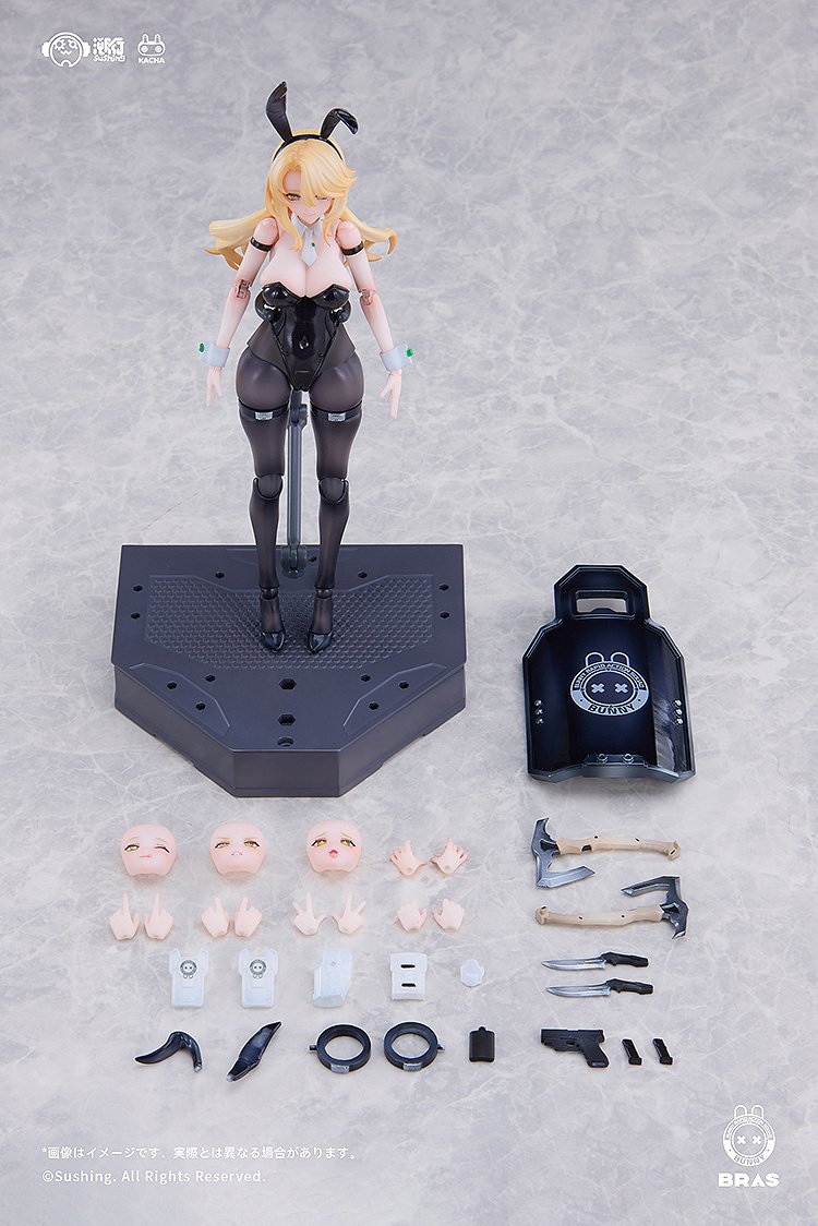 Bunny Rapid Action Squad Guardian Erena 1/12 Scale Articulated
