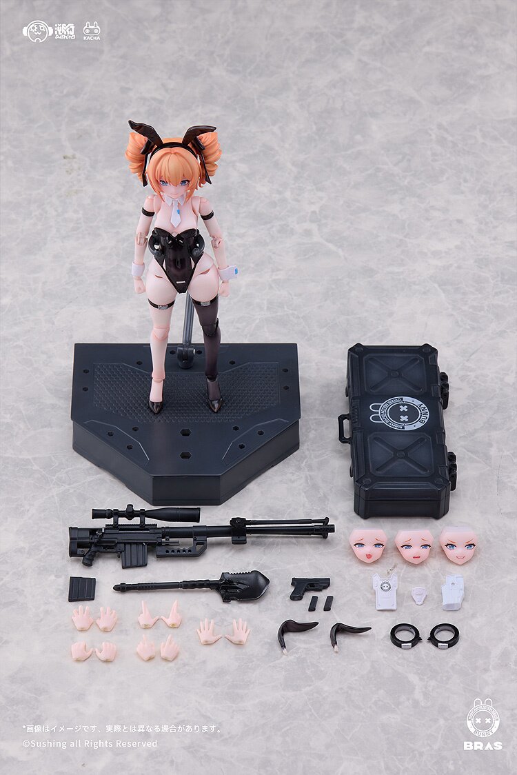 Sushing BUNNY RAPID ACTION SQUAD レオーニ Amazon.com: Sushing 1/12 Scale Bunny Rapid Action Squad