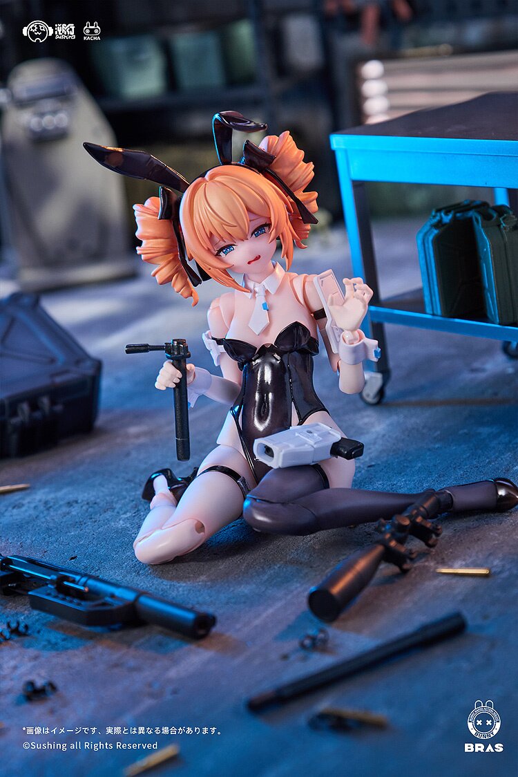 未開封 スシーン BUNNY RAPID ACTION SQUAD レオーニ Sushing Studio - Bunny Rapid Action Squad Sniper Leoni 1/12
