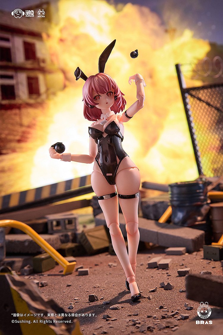 Bunny Rapid Action Squad Commando Belka 1/12 Action Figure - Tokyo