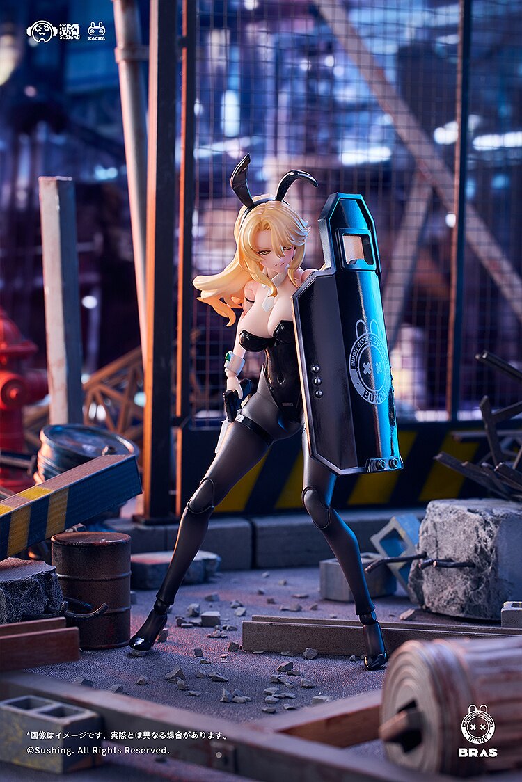 Bunny Rapid Action Squad Guardian Erena 1/12 Scale Articulated