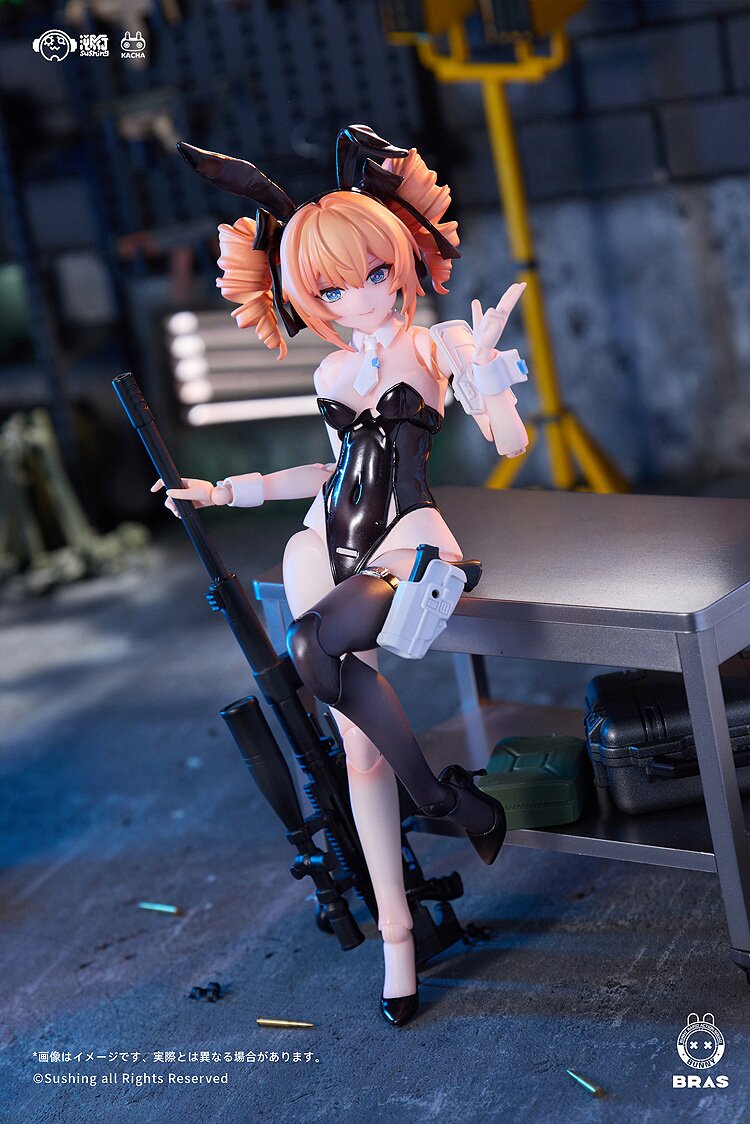Sushing BUNNY RAPID ACTION SQUAD レオーニ Amazon.com: Sushing 1/12 Scale Bunny Rapid Action Squad