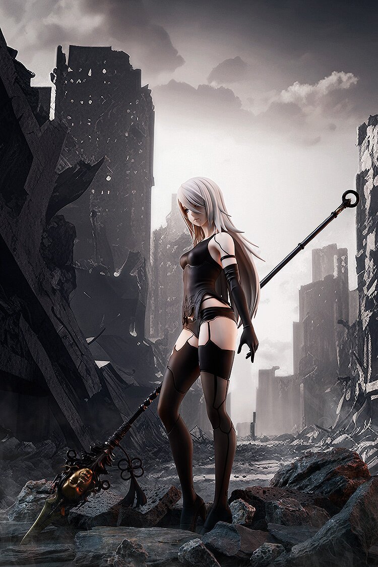 NieR:Automata　A2　1/4　フィギュア　フリーイング s-l400.jpg
