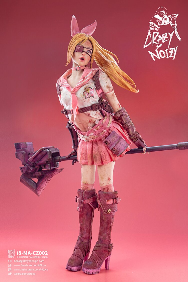 Crazy x Noisy Candy: Damage Ver. 1/6 Scale Action Figure: i8Toys