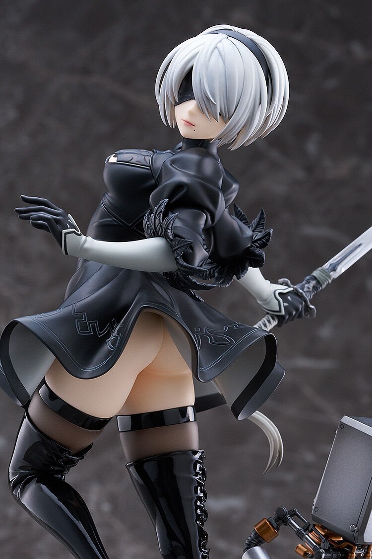 NieR:Automata 2B アートスケールフィギュア Amazon.co.jp: 一番くじ NieR;Automata Ver1.1a B賞 2B アート