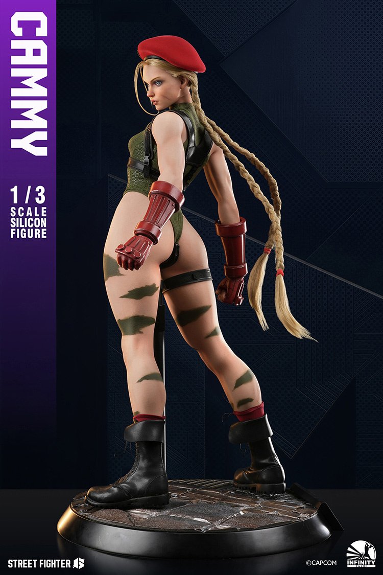 Street Fighter 6 Cammy 1/3 Scale Silicone Action Figure - Tokyo