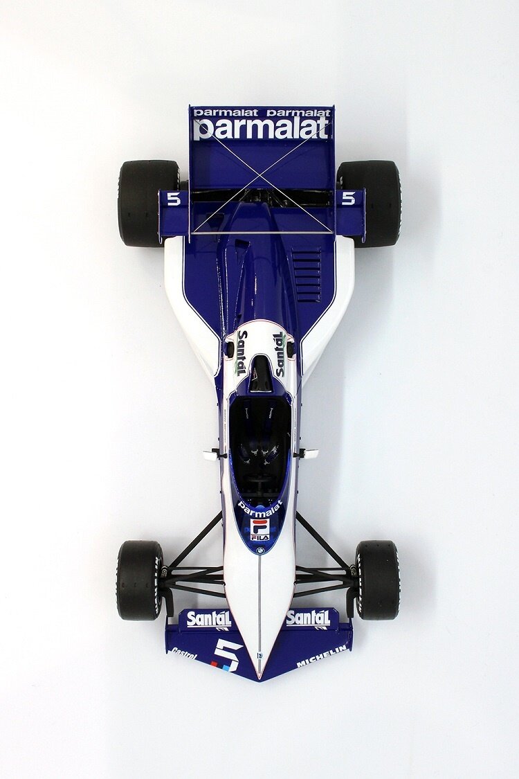 Brabham BT52 and BT52B Blue and White Paint Set 2x30ml