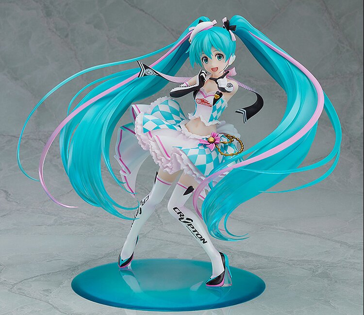 [hatsune Miku] [racing Miku] 2019 Ver. Feat. Annindoufu 1 8 Scale 