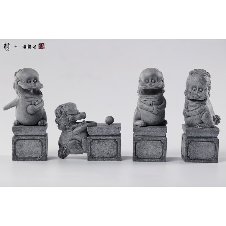 Funky Beast Series Stone Lion Box Set: Sum-Art - Tokyo Otaku