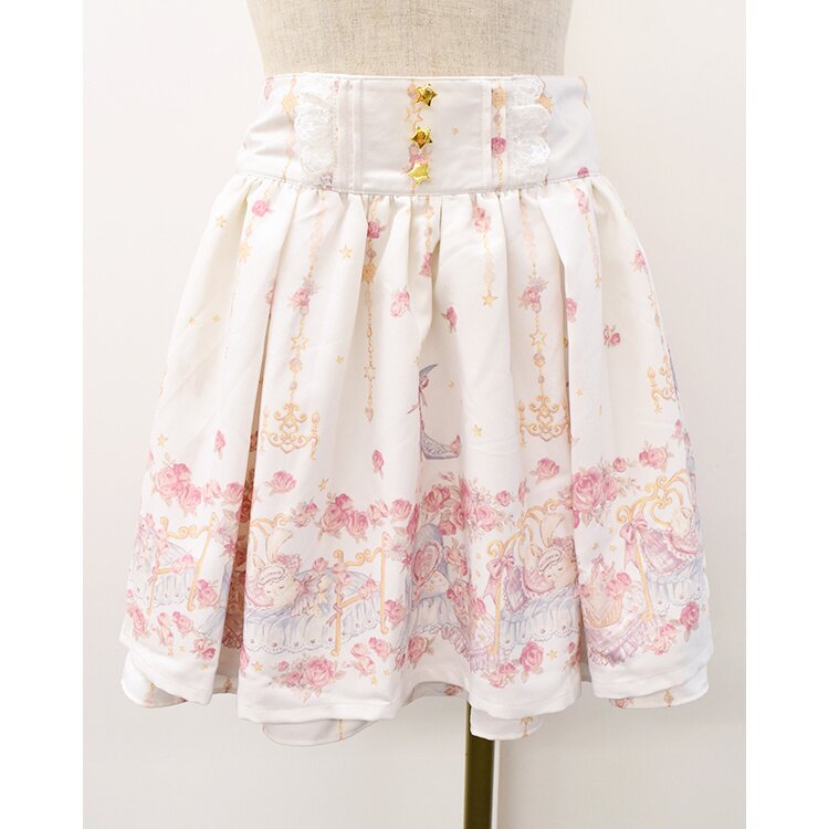 [LUV IS TRUE]★MZ LOW LISE SKIRT MZ LOW LISE SKIRT (IVORY) - LUVISTRUE | 60% - Asian Fashion