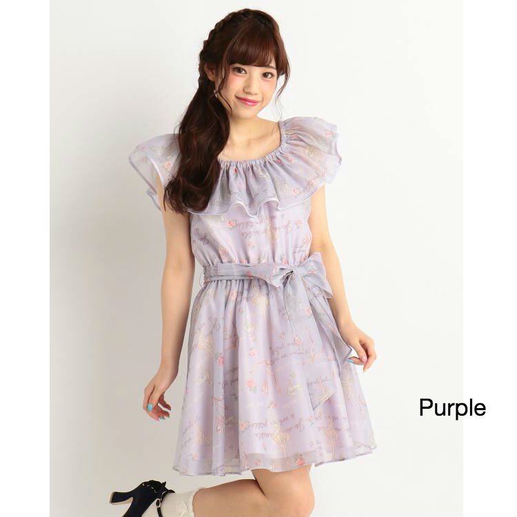 LIZ LISA Ballerina Print Dress - Tokyo Otaku Mode (TOM)