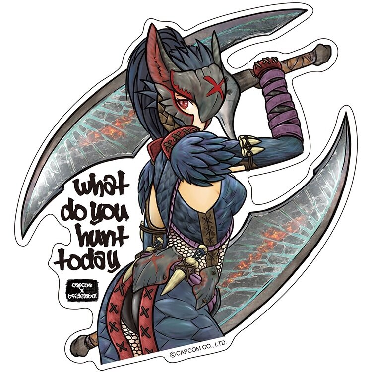 Capcom x B-Side Label Monster Hunter Sticker Collection Vol