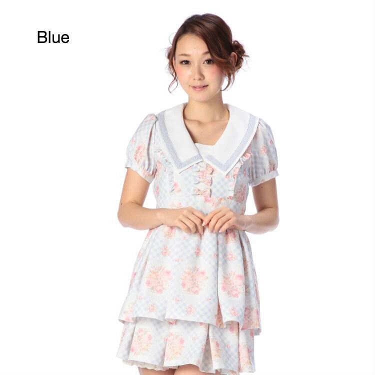 LIZ LISA Gingham Ribbon Dress: LIZ LISA - Tokyo Otaku Mode (TOM)