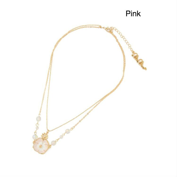LIZ LISA Double Strand Pansy Necklace: LIZ LISA - Tokyo
