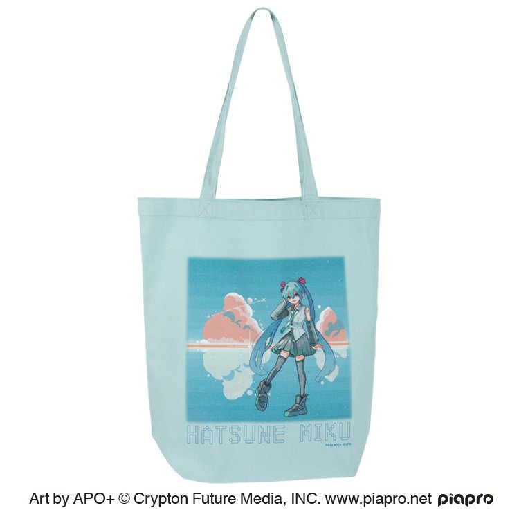 Hatsune Miku Tote Bag Art by APO+: GRAPHT 28% OFF - Tokyo Otaku
