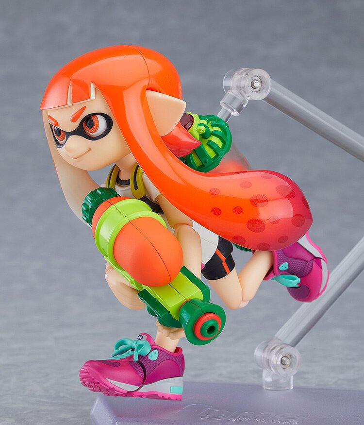 figma Splatoon Girl DX Edition 2体セット Splatoon 2 Figma 400-DX Splatoon Girl DX Edition Used W/box