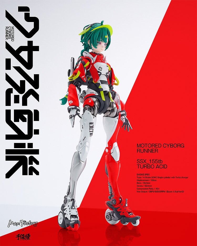 Shojo-Hatsudoki Motored Cyborg Runner SSX_155tb Turbo Acid