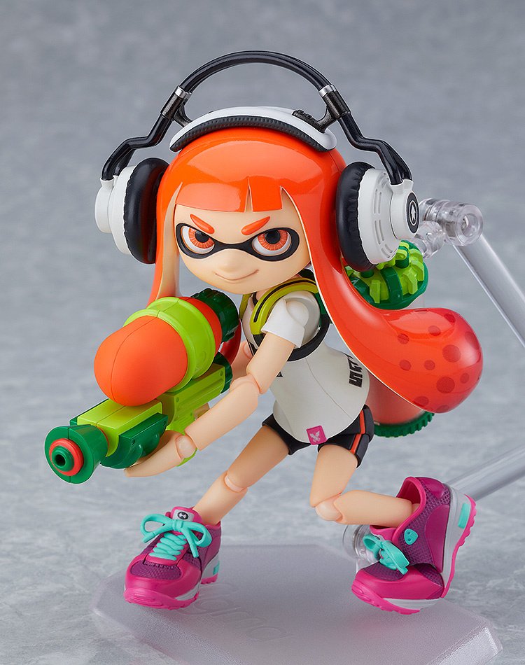 figma Splatoon Inkling Girl: DX Edition (Re-run): Good Smile