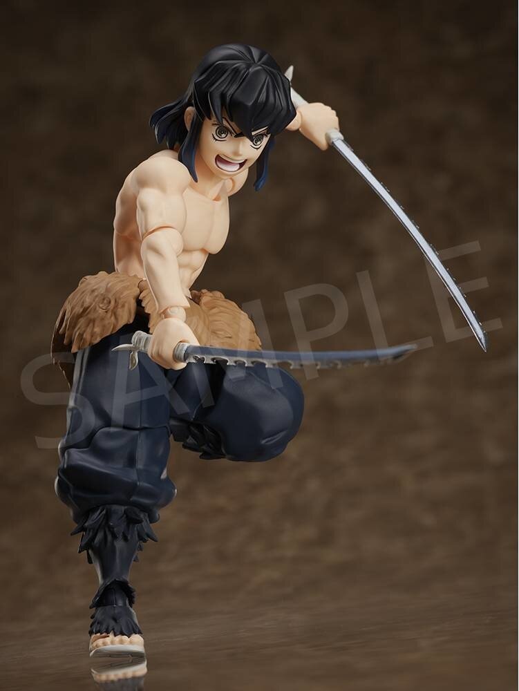 BUZZMOD INOSUKE HASHIBIRA Demon Slayer 1/12 Scale Action Figure Sealed