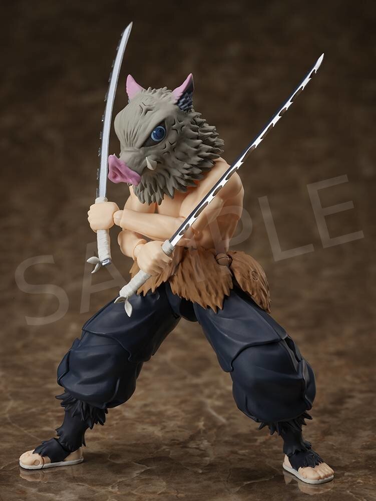 Buzzmod Demon Slayer: Kimetsu No Yaiba Inosuke Hashibira 1 12 Scale 