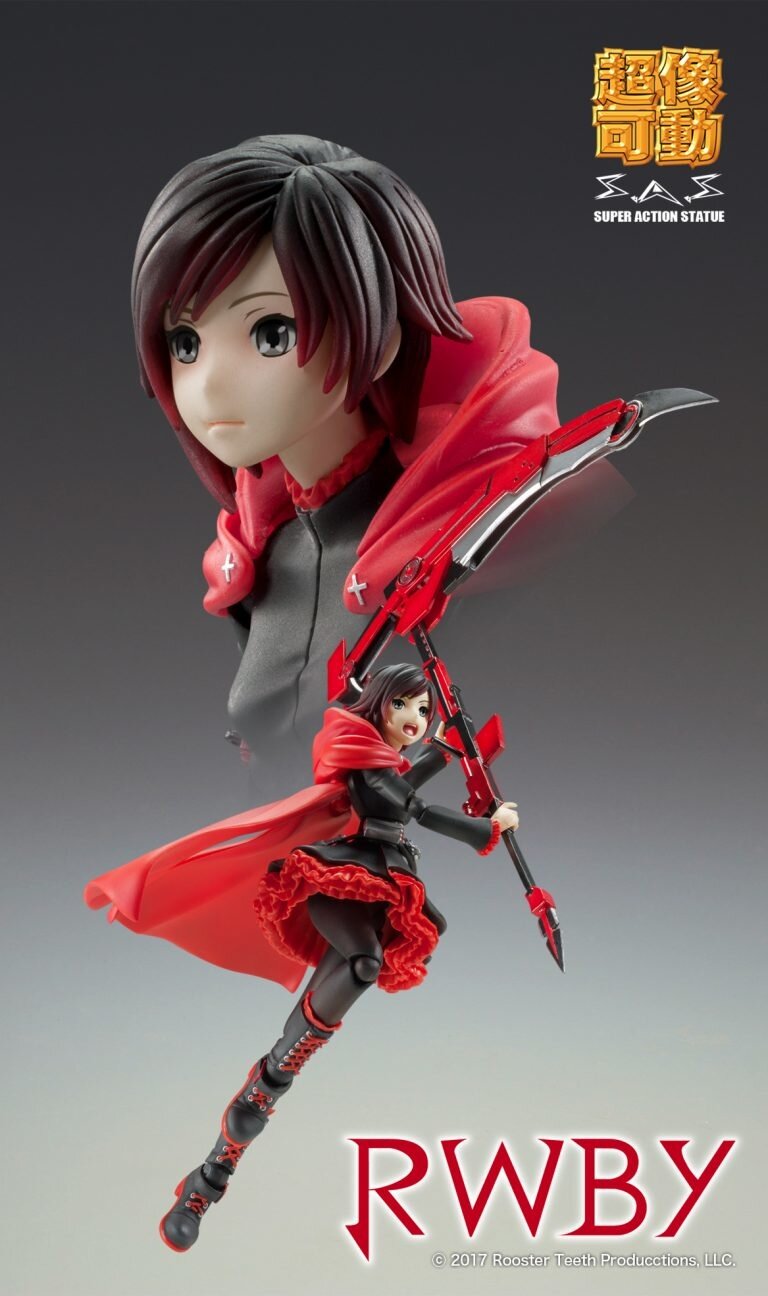 rwby ruby statue