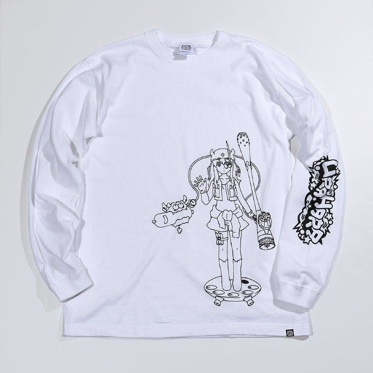PARK Urahara Rito Line Drawing Long Sleeve T-Shirt: PARK - Tokyo