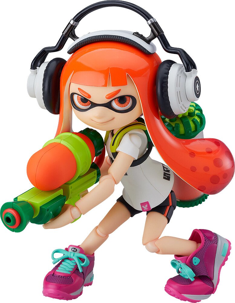 figma ガール 「Splatoon(スプラトゥーン)」 figma Splatoon Girl: DX Edition Figure (Splatoon/Splatoon 2)