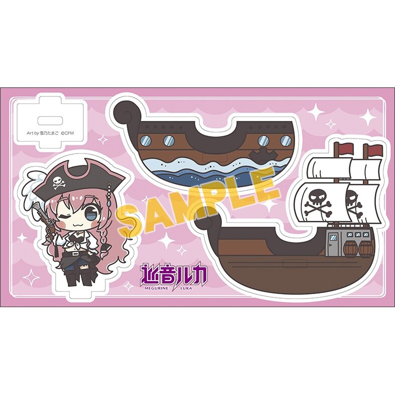 Vocaloid Pirate Yurayura Acrylic Stand Collection - Tokyo Otaku