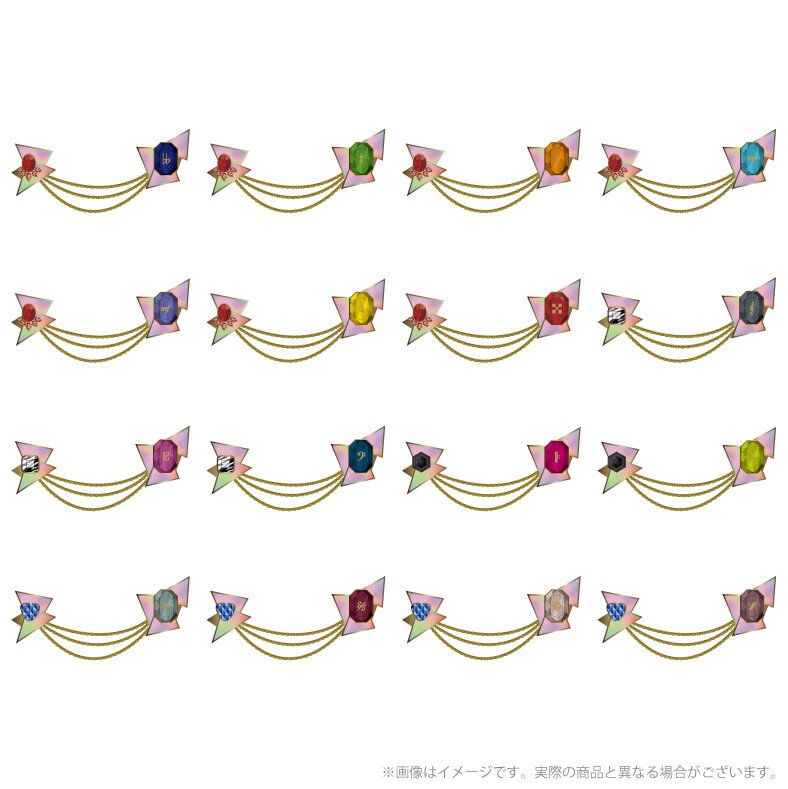 IDOLiSH7 5th Anniversary Event /BEGINNING NEXT Brooch Collection 