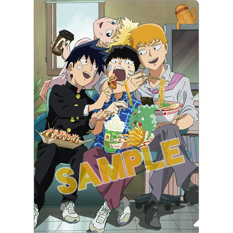 CDJapan : Mob Psycho 100 III (Animation Ver. )  Clear Folder