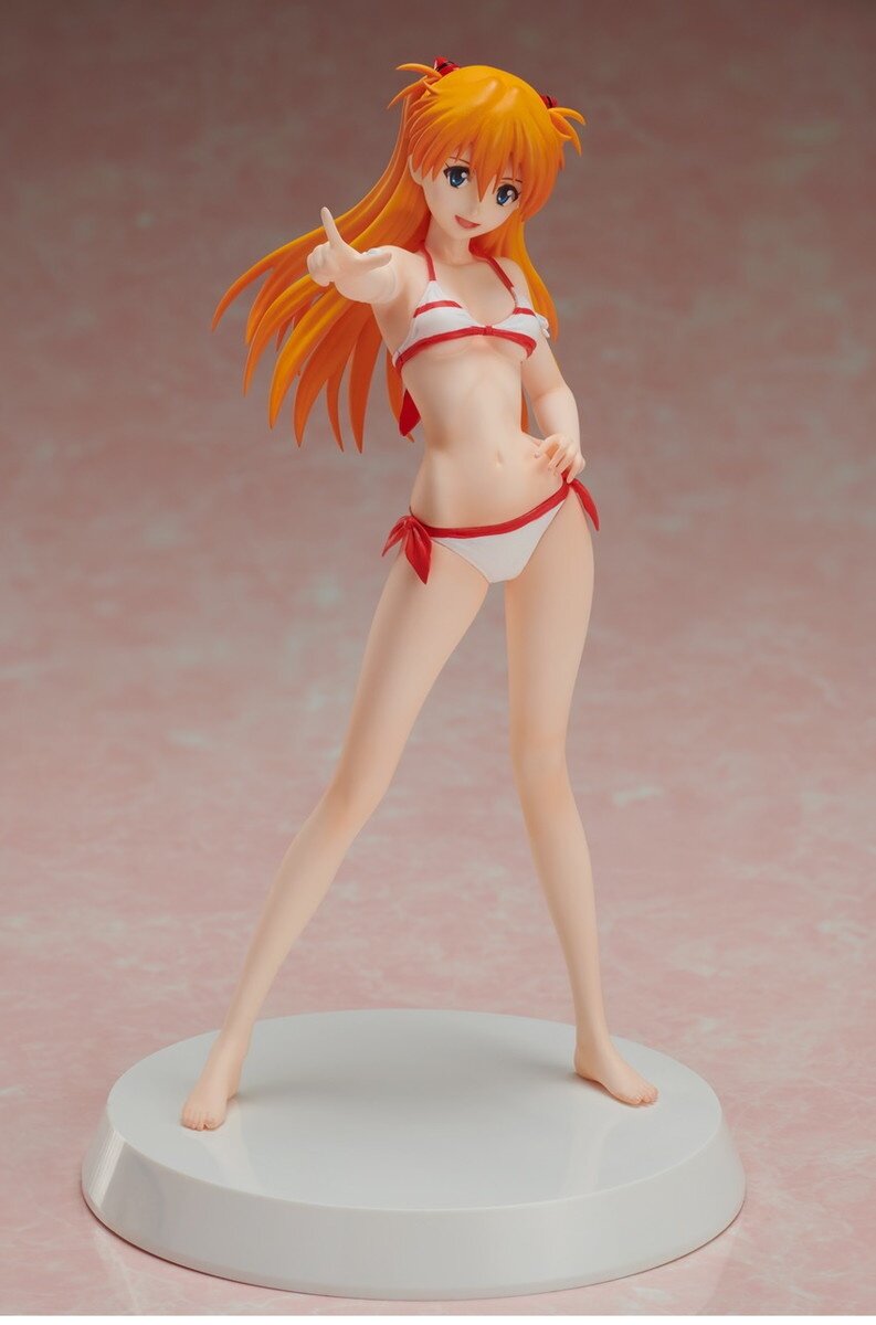 Rebuild of Evangelion Asuka Langley Shikinami Summer Queens Special Color Ver. 1 8 Scale Figure