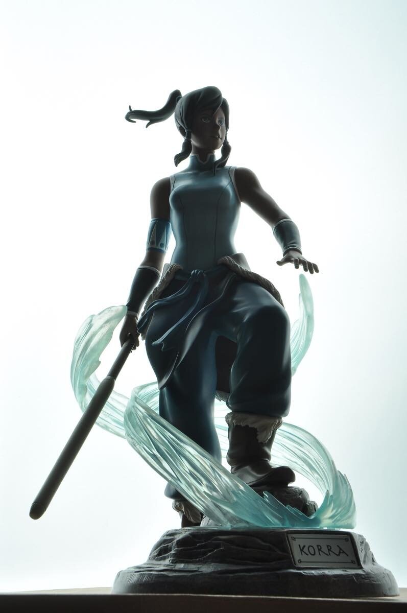 the legend of korra statue