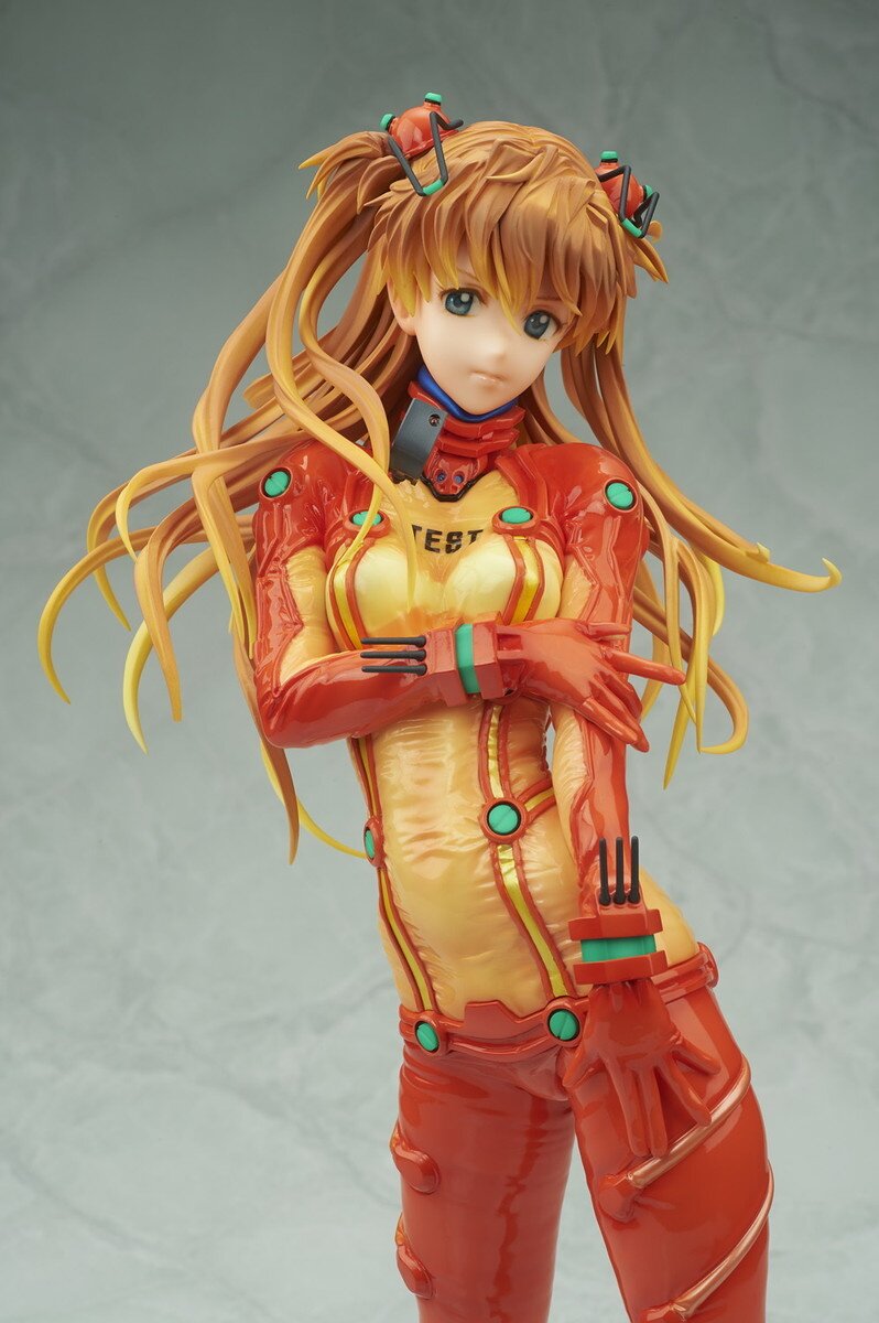 Evangelion] Asuka: Test Plugsuit Ver. 1/4 Scale Figure: Bellfine