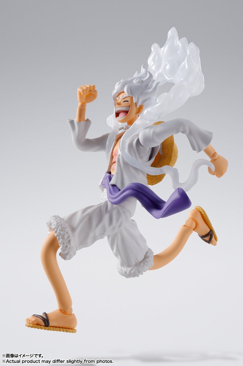 S.H.Figuarts One Piece Monkey D. Luffy -Gear 5- (Re-run): Bandai