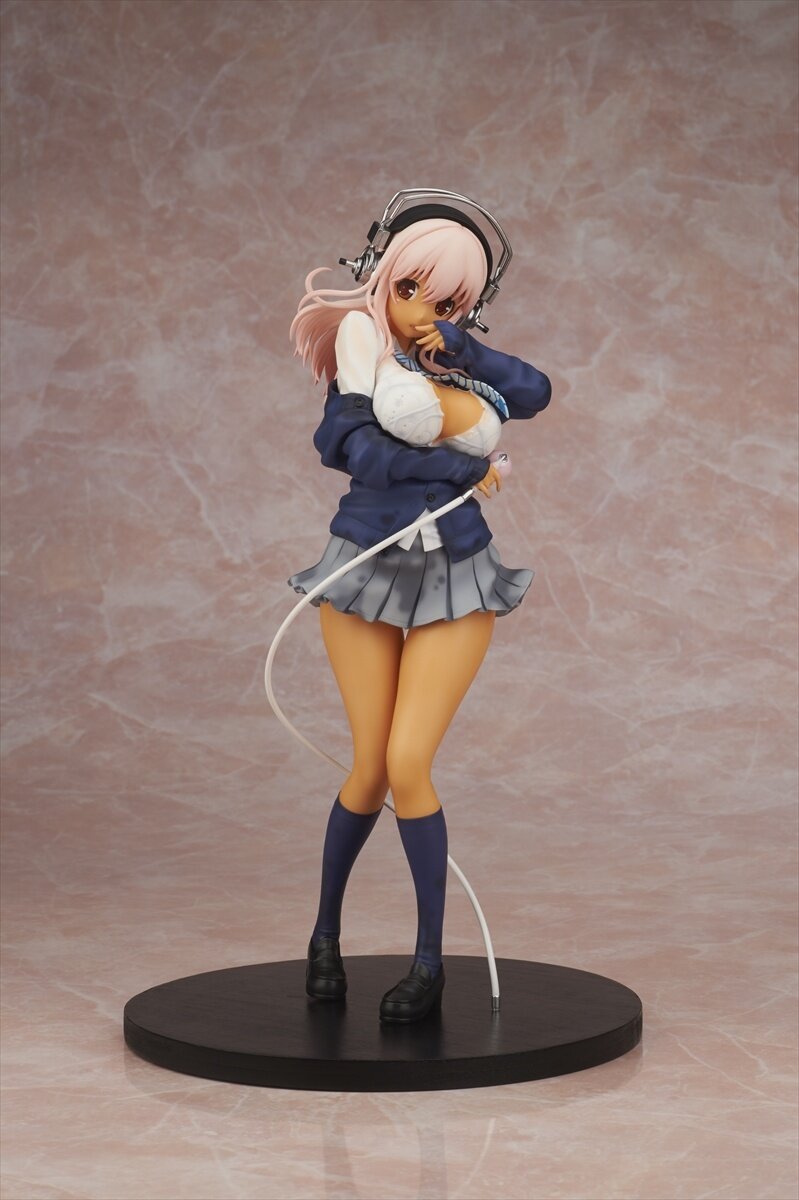 Buy SoniAni - Super Sonico Suntanned Black Bikini 1/2 Ver. [A-TOYS