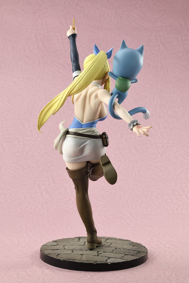 Fairy Tail Figur Lucy Heartfilia – Im Badeanzug-Design – 22 Cm Hoch – Aus PVC – Anime Sammelfigur