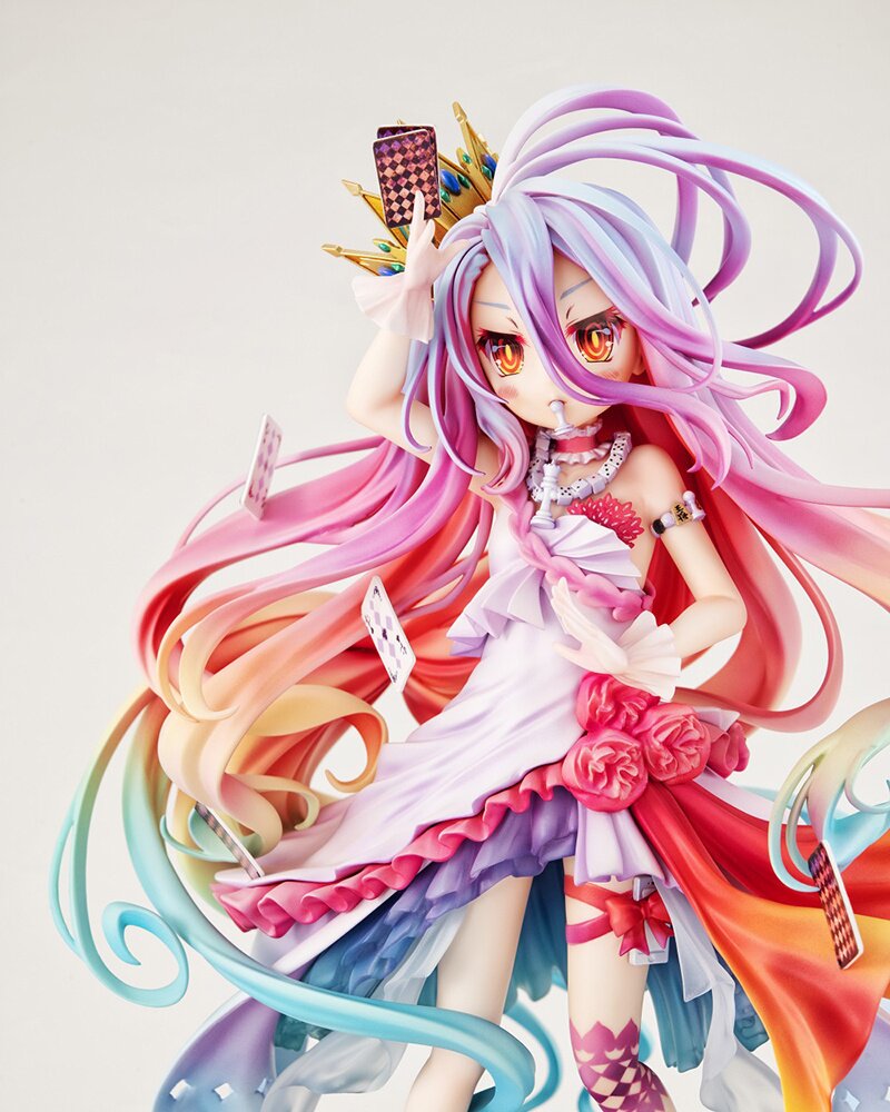 anime, No Game No Life, anime girls, chess, digital art, Shiro (No Game No  Life), dress, blue, cyan, checkered