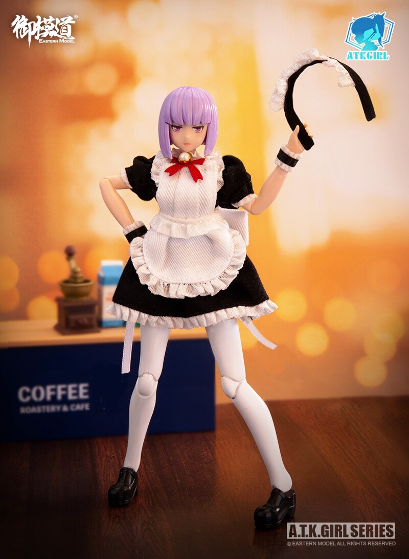 A.T.K. Girl Maid Outfit + Figure Body Pack