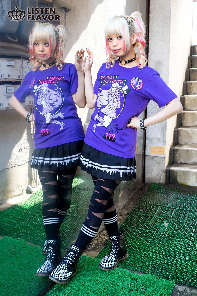 LISTEN FLAVOR Mysterious Kyoko Kirigiri T-Shirt - Tokyo Otaku Mode (TOM)